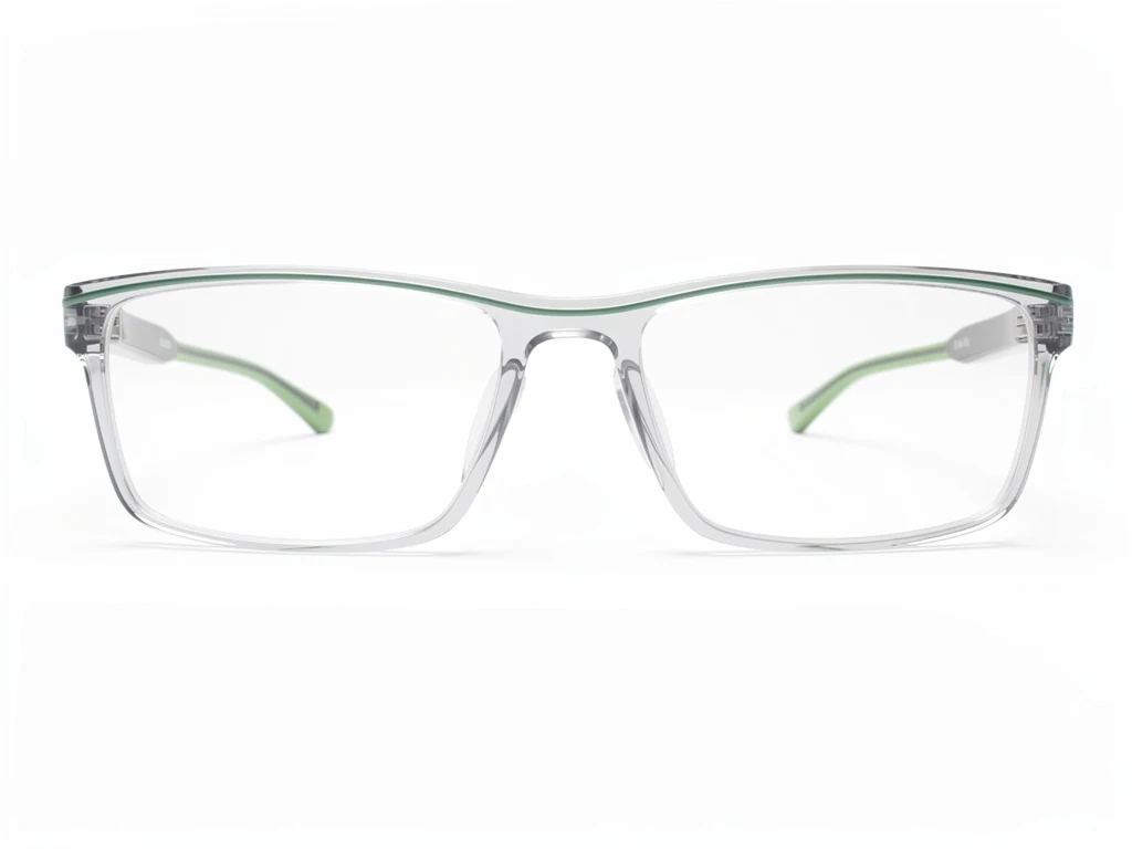 Montura Deportiva Transparente Verde